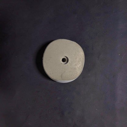 Concrete Wall Hook Minimalist Door Knob - Modern Industrial Coat Rack - Gray &amp; Natural Concrete Wall Decor - Small Round Cement Pegs