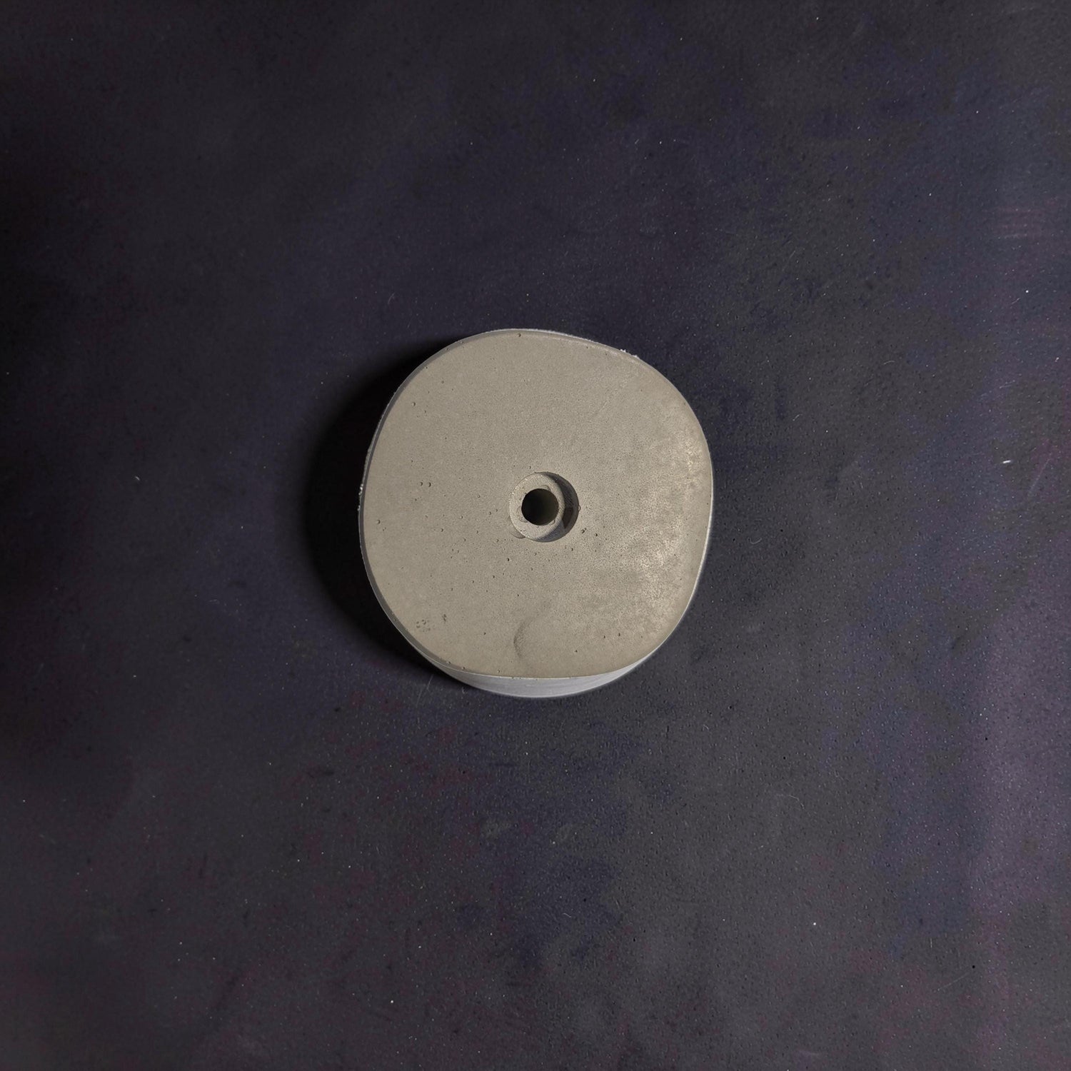 Concrete Wall Hook Minimalist Door Knob - Modern Industrial Coat Rack - Gray &amp; Natural Concrete Wall Decor - Small Round Cement Pegs
