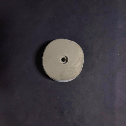 Concrete Wall Hook Minimalist Door Knob - Modern Industrial Coat Rack - Gray &amp; Natural Concrete Wall Decor - Small Round Cement Pegs