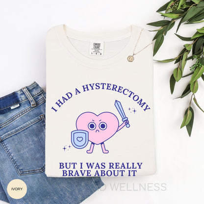 Hysterectomy Surgery Recovery Shirt, Funny Endometriosis Awareness Post Op Tee, Post-Hysterectomy Humor Tshirt, Support Gift for Fibroids