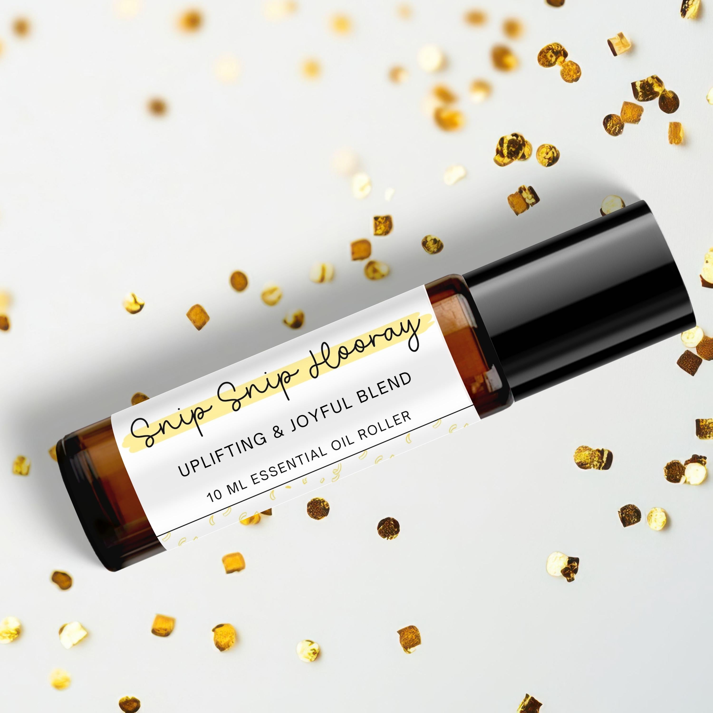 Snip Snip Hooray Essential Oil Roller | Uplifting Hysto Surgery Recovery Aromatherapy Blend | Hysterectomy Gift, Uterus Removal Care Package