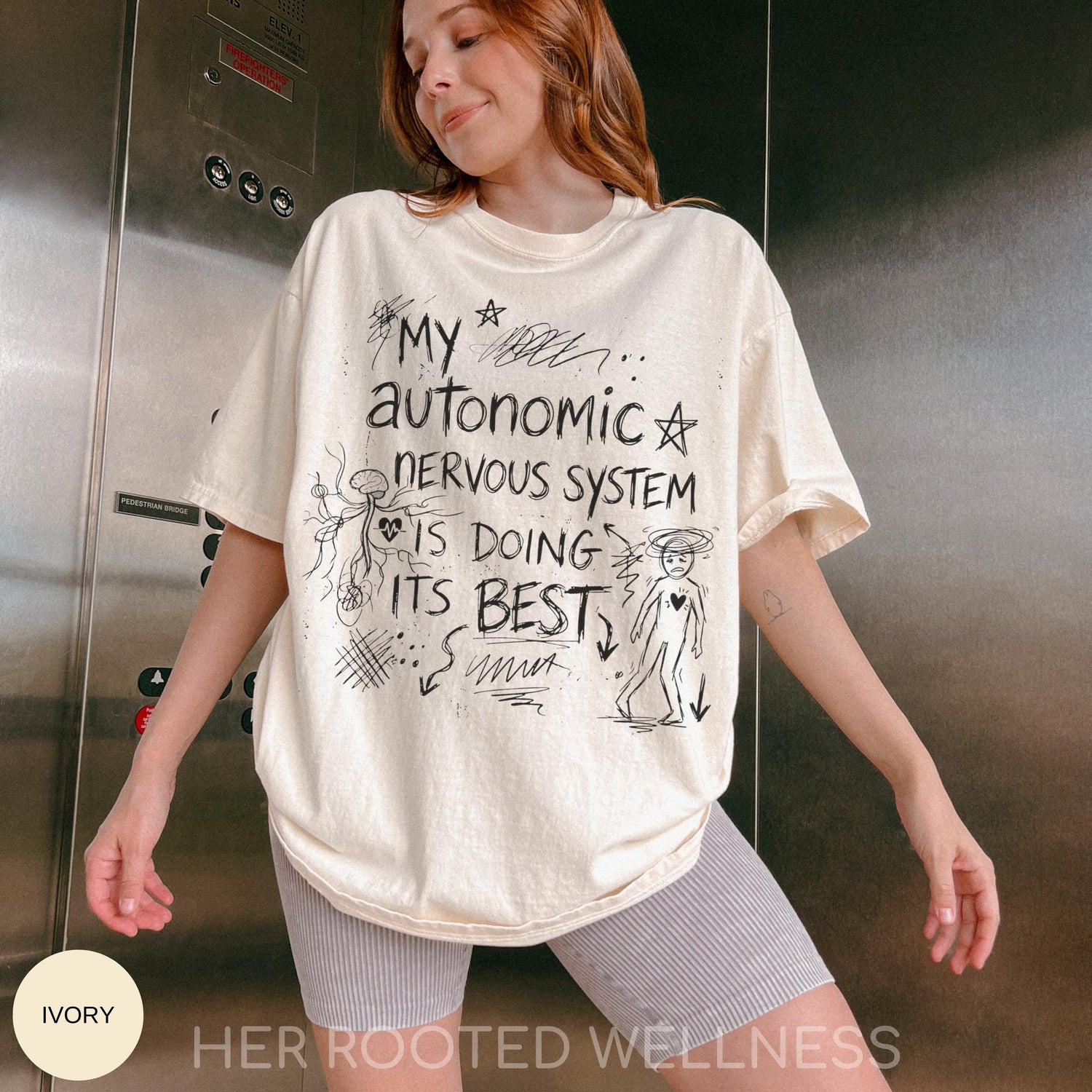 Funny POTS Shirt | Dysautonomia Humor Tee | POTS Syndrome Awareness T-shirt | Cheeky Postural Orthostatic Tachycardia Syndrome Apparel