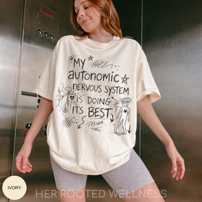 Funny POTS Shirt | Dysautonomia Humor Tee | POTS Syndrome Awareness T-shirt | Cheeky Postural Orthostatic Tachycardia Syndrome Apparel