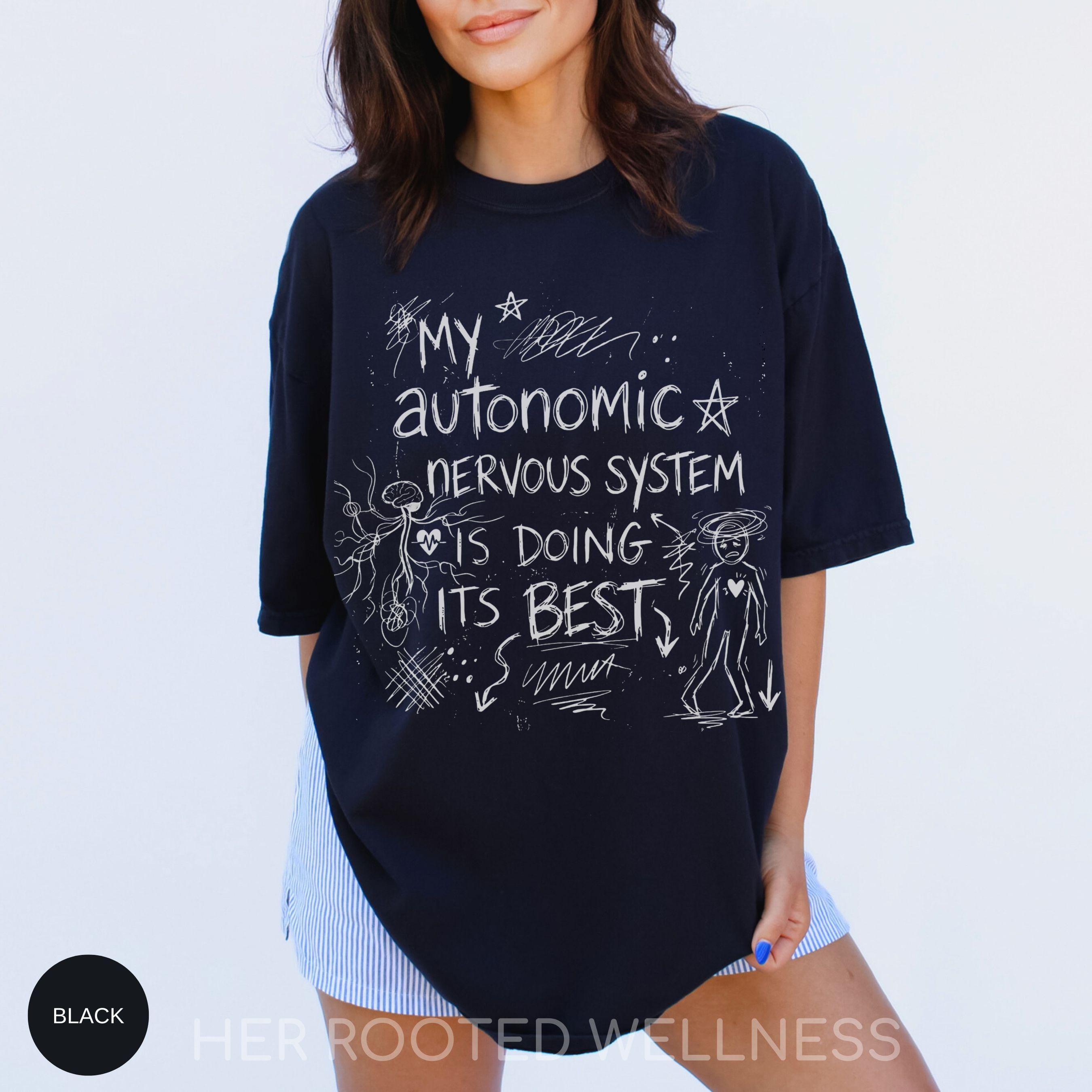 Funny POTS Shirt | Dysautonomia Humor Tee | POTS Syndrome Awareness T-shirt | Cheeky Postural Orthostatic Tachycardia Syndrome Apparel