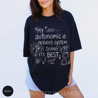 Funny POTS Shirt | Dysautonomia Humor Tee | POTS Syndrome Awareness T-shirt | Cheeky Postural Orthostatic Tachycardia Syndrome Apparel