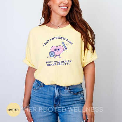 Hysterectomy Surgery Recovery Shirt, Funny Endometriosis Awareness Post Op Tee, Post-Hysterectomy Humor Tshirt, Support Gift for Fibroids