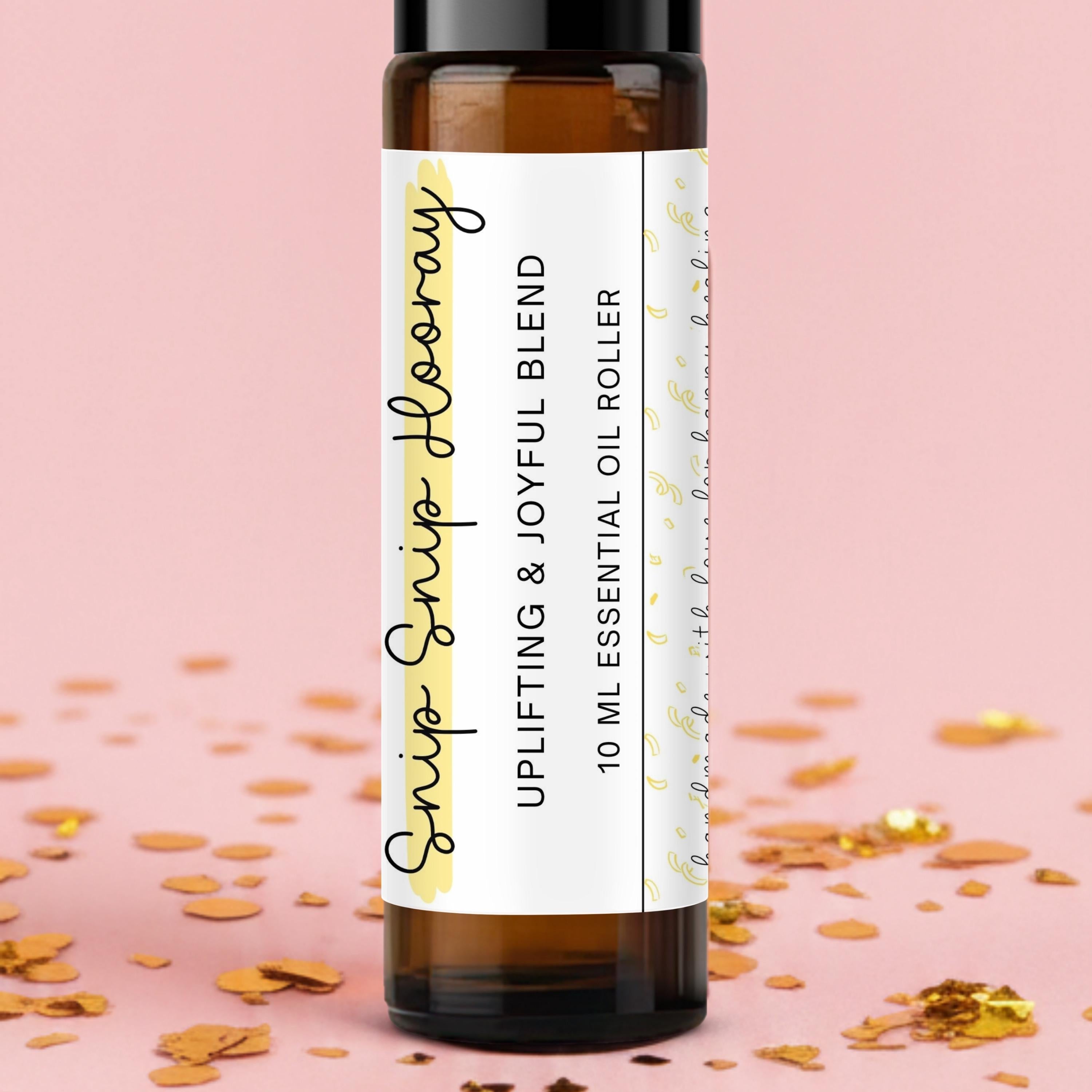 Snip Snip Hooray Essential Oil Roller | Uplifting Hysto Surgery Recovery Aromatherapy Blend | Hysterectomy Gift, Uterus Removal Care Package