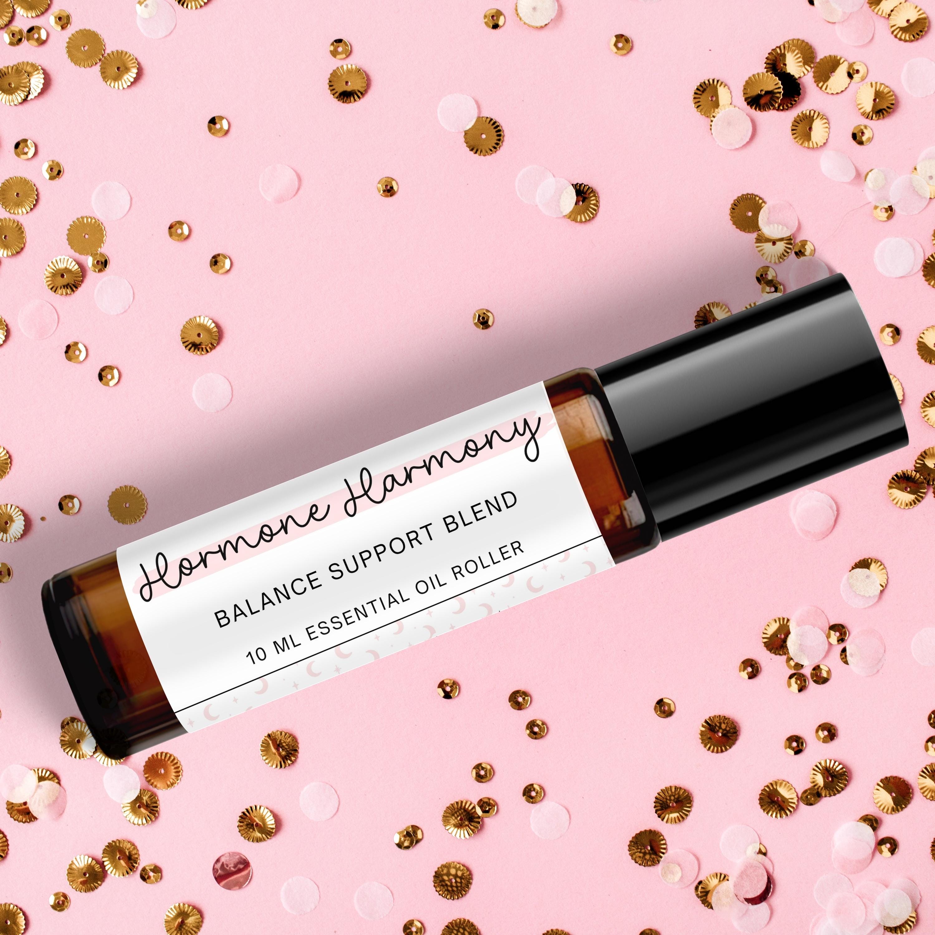 Hormone Harmony Essential Oil Roller | Balancing Post Hysterectomy Aromatherapy Blend | Hysto Surgery Recovery Gift | No Uterus Care Package
