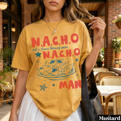 N.A.C.H.O Not A Chance Hormuz Opens T-Shirt, Funny Nachos Anti Trump Anti War Tee, Stop War With Iran Protest Shirt