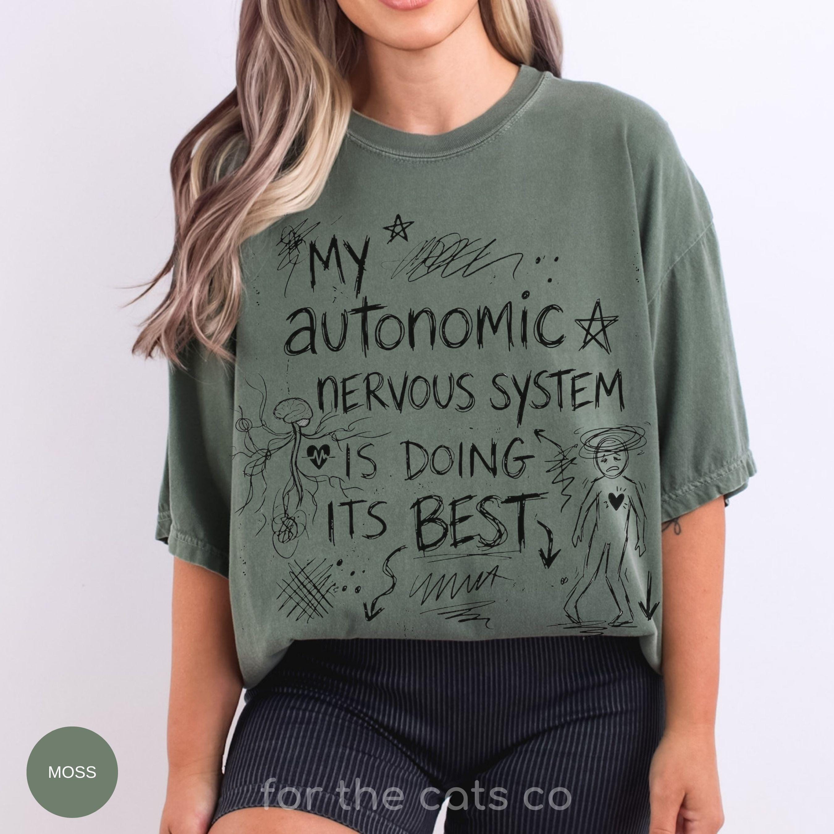 Funny POTS Shirt | Dysautonomia Humor Tee | POTS Syndrome Awareness T-shirt | Cheeky Postural Orthostatic Tachycardia Syndrome Apparel
