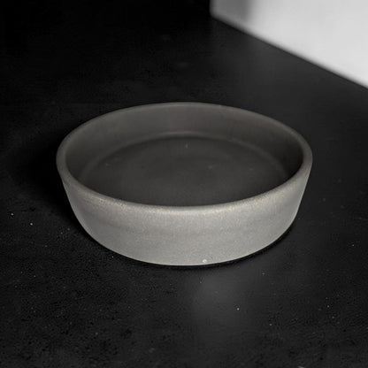 Concrete Shallow Bowl – Minimalist &amp; Multi-Purpose