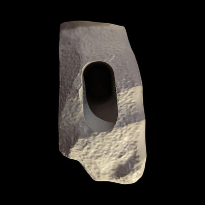 Concrete Rosetta Stone Replica Vase &amp; Bookend | Ancient Egyptian Decor | Minimalist History Gift, Brutalist Archeology Statement Piece