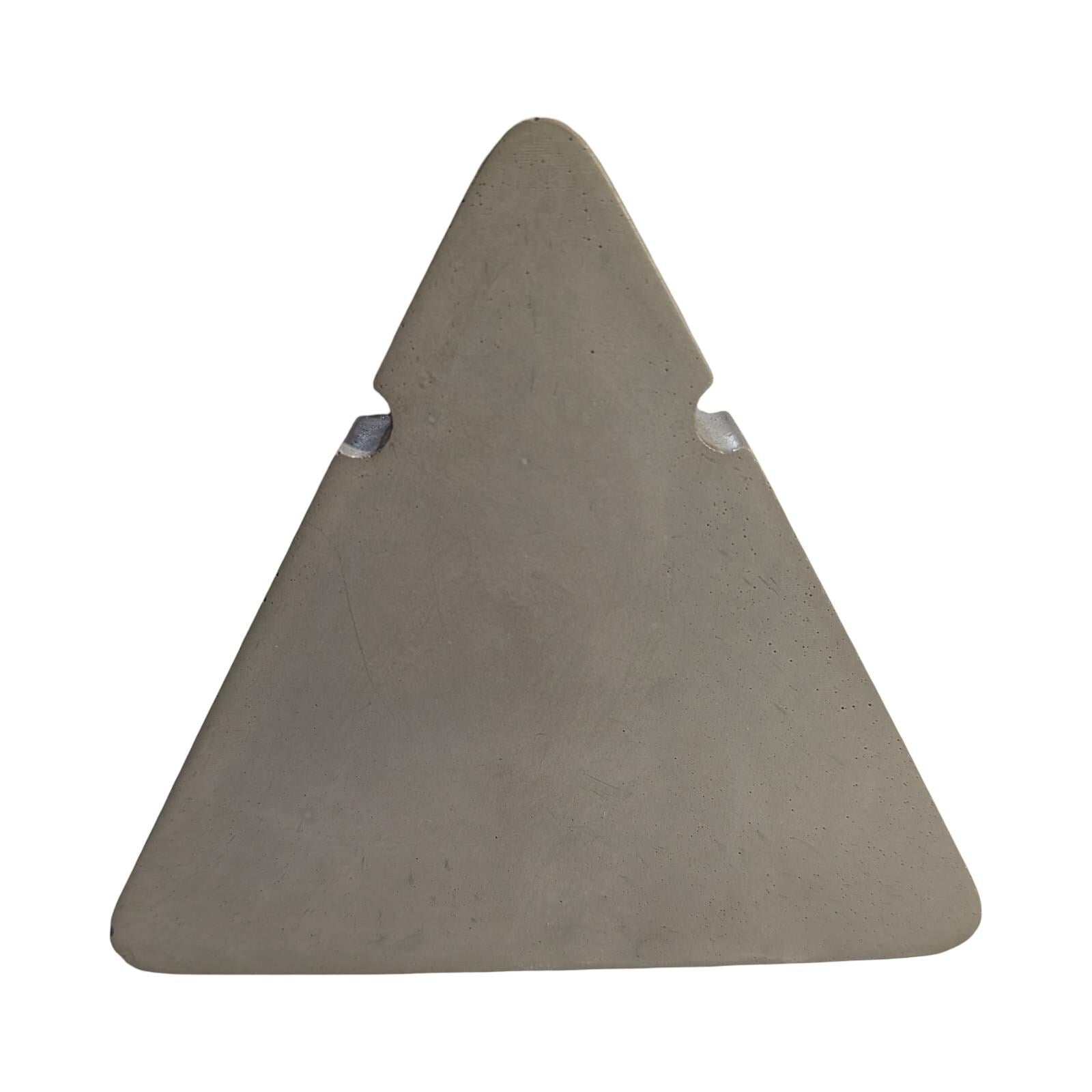 Concrete Necklace Display Stand - Minimalist Triangle Jewelry Holder, Geometric Pendant Display, Industrial Vanity Organizer