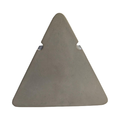 Concrete Necklace Display Stand - Minimalist Triangle Jewelry Holder, Geometric Pendant Display, Industrial Vanity Organizer