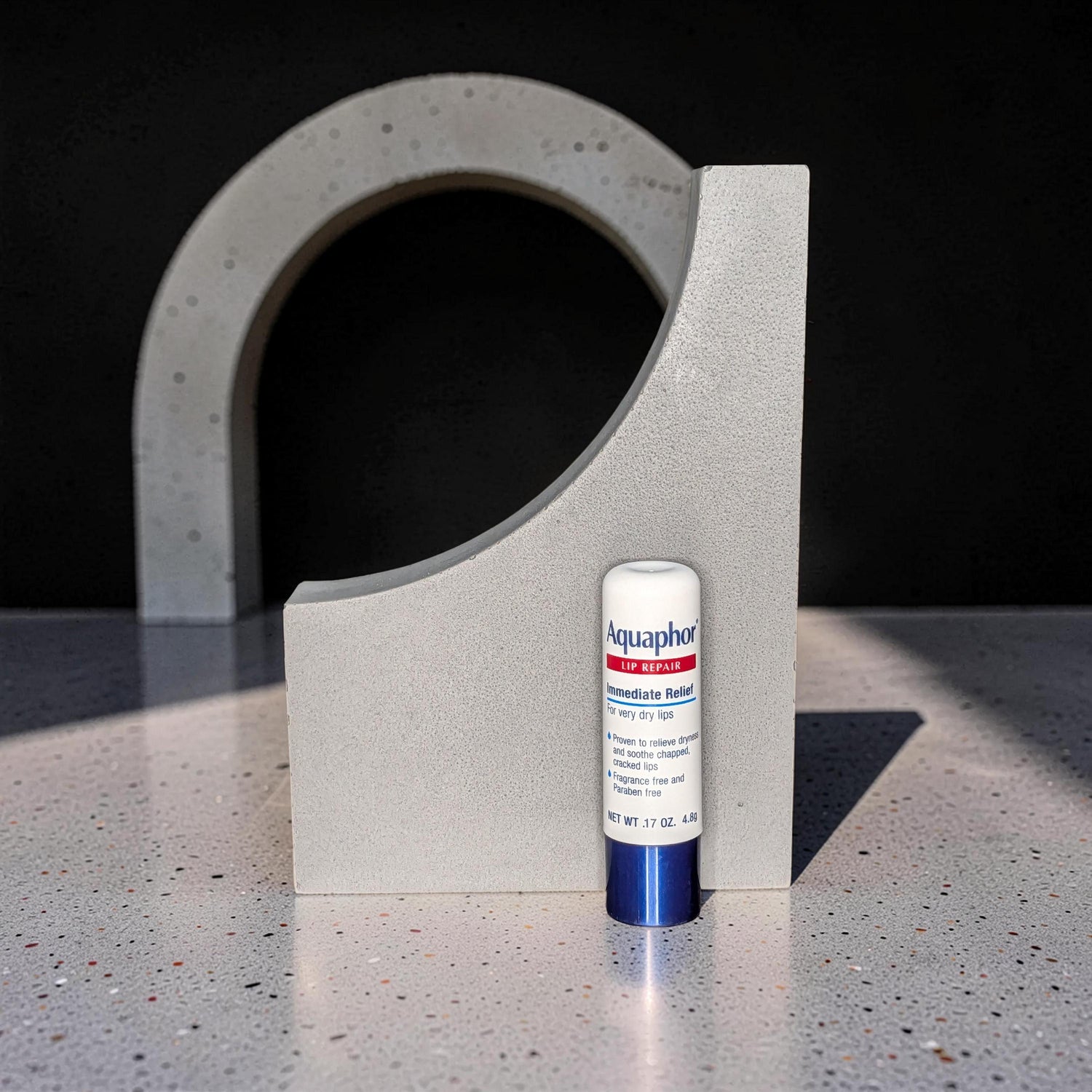 Concrete Photo Prop and Shelf Decor, Minimalist Geometric Arch Wave Statement Piece, Modern Concrete Product Photography Prop, Bookend