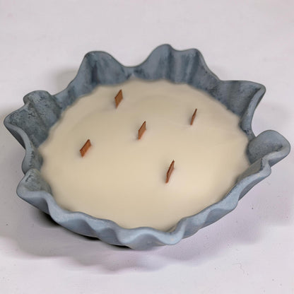 Luxury 5-Wick Concrete Candle Bowl – Chanel No. 5 Inspired Scent