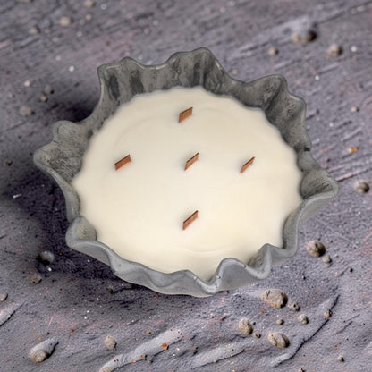 Luxury 5-Wick Concrete Candle Bowl – Chanel No. 5 Inspired Scent