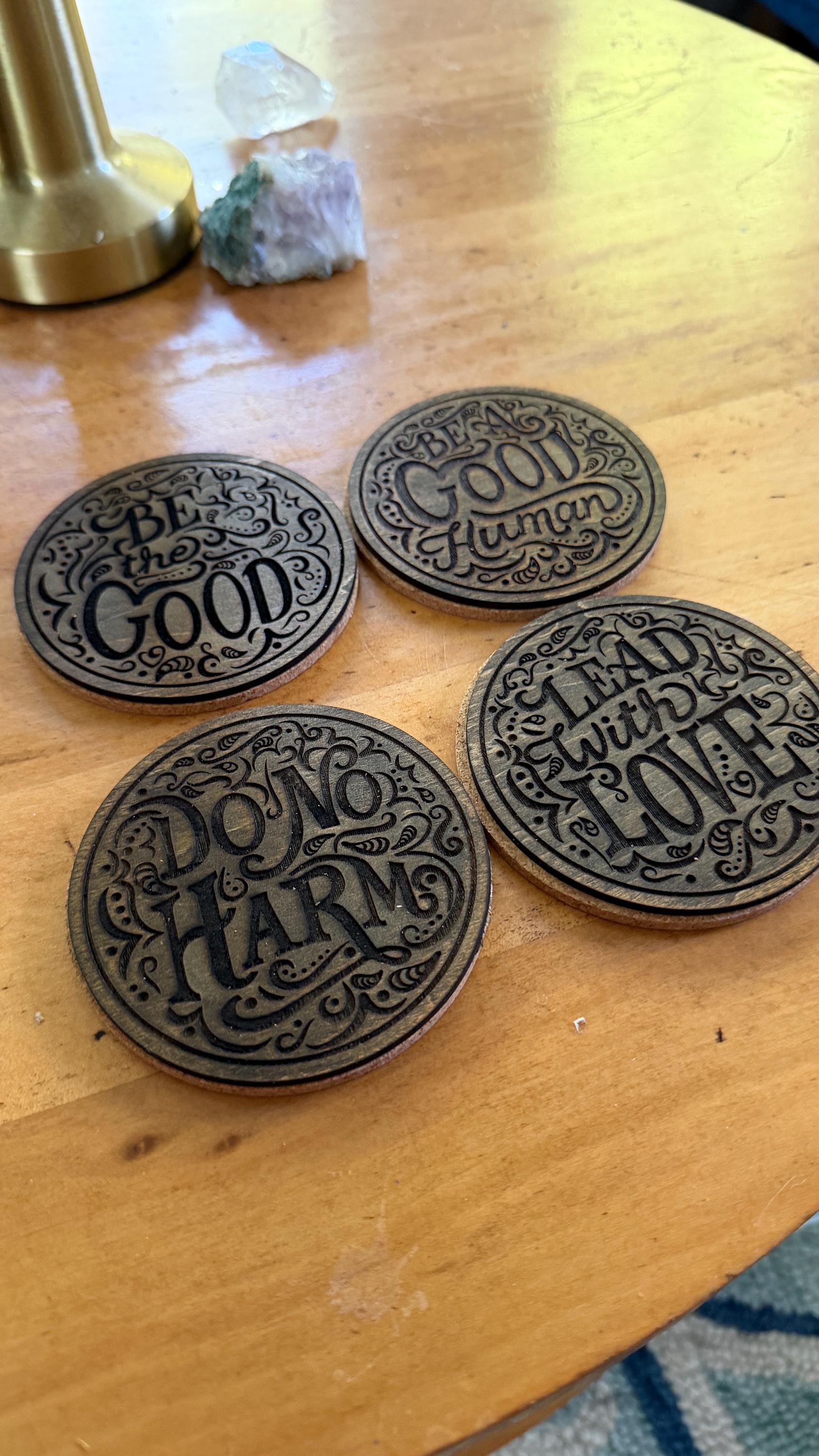 Good Human Series Coaster