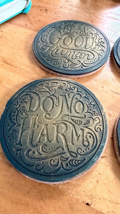 Good Human Series Coaster