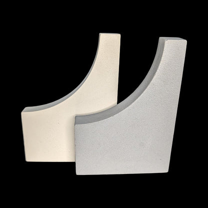 Concrete Photo Prop and Shelf Decor, Minimalist Geometric Arch Wave Statement Piece, Modern Concrete Product Photography Prop, Bookend