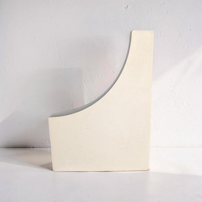 Concrete Photo Prop and Shelf Decor, Minimalist Geometric Arch Wave Statement Piece, Modern Concrete Product Photography Prop, Bookend