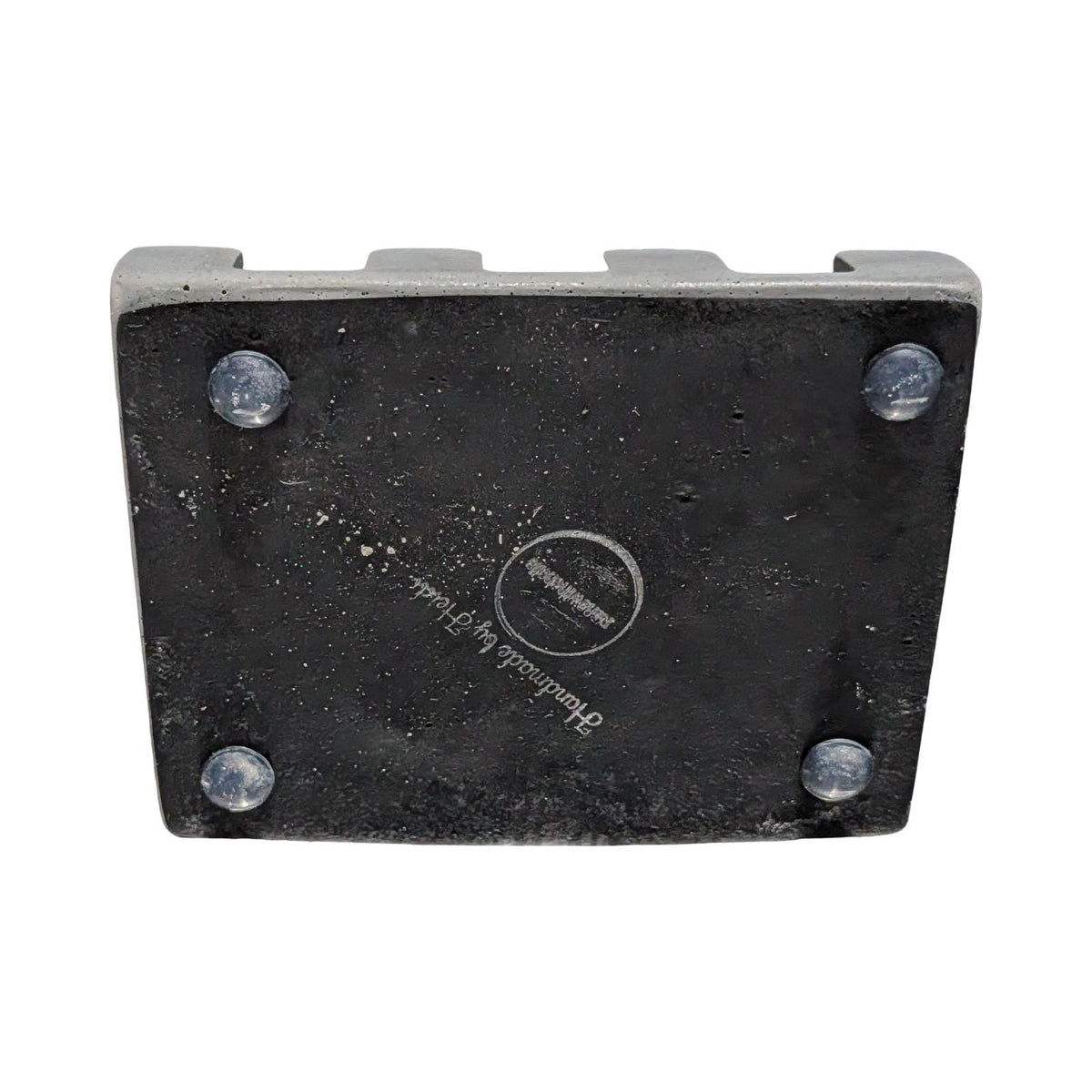 Concrete Waterfall Soap Dish | Self Draining Soap Holder for Bathroom and Kitchen Shower | Plain Concrete Modern Soap Saver Dish