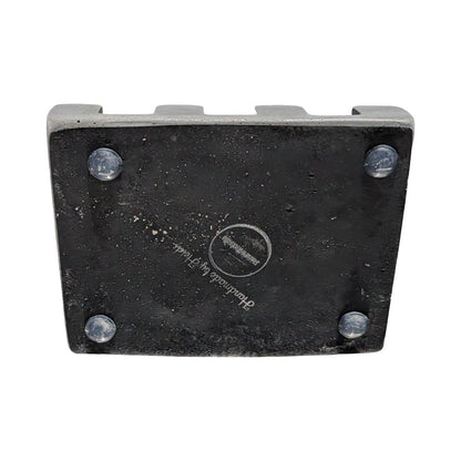 Concrete Waterfall Soap Dish | Self Draining Soap Holder for Bathroom and Kitchen Shower | Plain Concrete Modern Soap Saver Dish