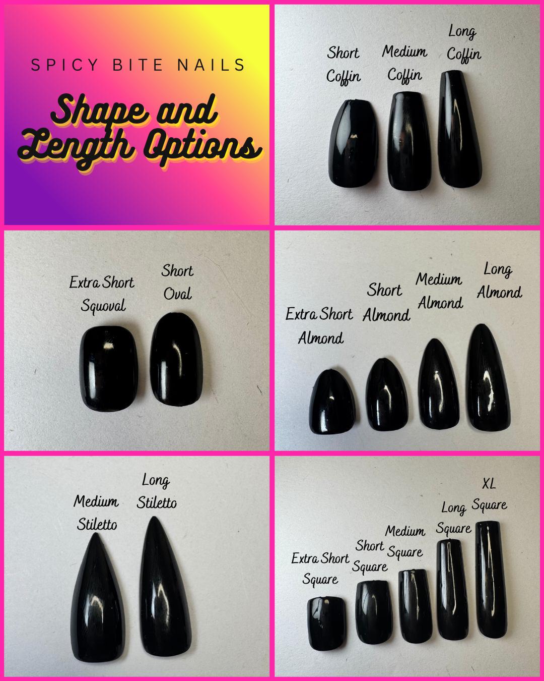Spider Queen - Color Change Gold Spider Red and Gold False Press-On Nail Extensions 10pcs