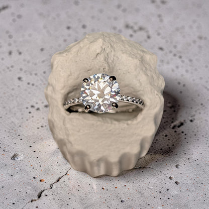 Concrete Column Ring Holder • Roman Pillar Jewelry Display • Ancient Greece Styling Flat Lay Prop for Wedding Photography