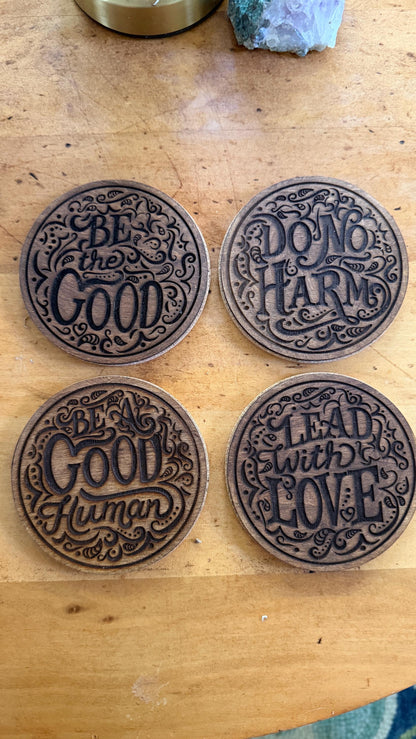 Good Human Series Coaster