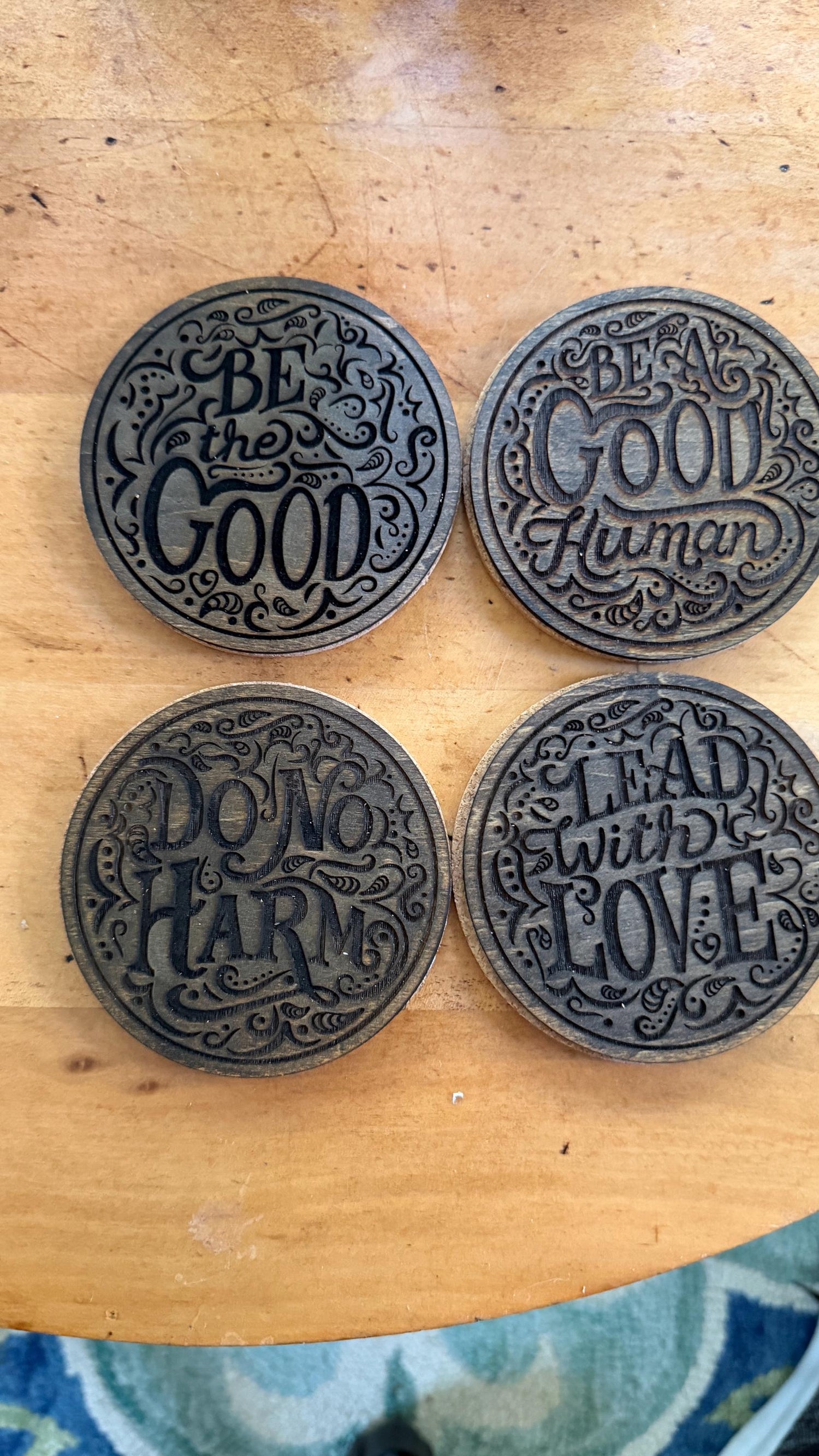 Good Human Series Coaster