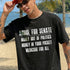 Black t-shirt with text: "ABDUL FOR SENATE MONEY OUT OF POLITICS MONEY IN YOUR POCKET MEDICARE FOR ALL"