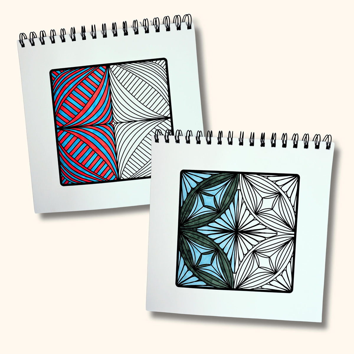 Grounded in Color, Adult Coloring Book for Stress &amp; Anxiety Relief, Neurodivergent Self-Care Activity