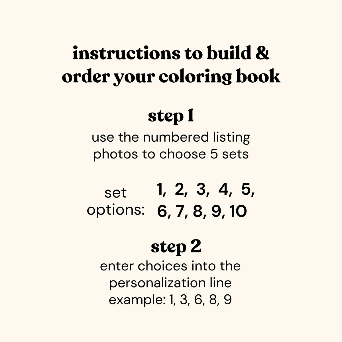 Custom Mini Coloring Book, Build Your Own Coloring Pages, Personalized Gift