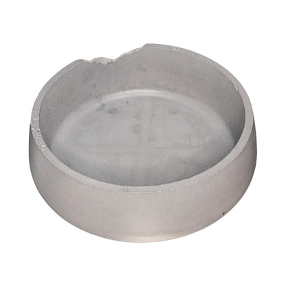 One of a Kind Raw Edge Concrete Bowl, Modern Wabi Sabi Decorative Catchall, Minimalist Industrial Centerpiece Dish, Unique Key Bowl