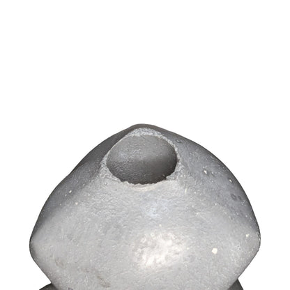 Geometric Concrete Vase, Modern Twisted Cube Bud Vase, Minimalist Brutalist Home Decor, Industrial Table Centerpiece, Single or Set of 2
