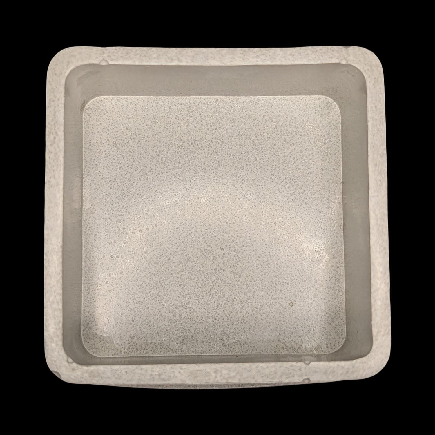 Concrete Jewelry Box with Lid, 3.15&amp;quot; Minimalist Trinket Box, Modern Square Cement Catchall, Ring Dish &amp; Keepsake Container, Desk Organizer