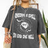 Casting A Spell Shirt, Do End The Hell Tee, Witchy Graphic Shirt, Halloween T-Shirt, Mystical Design, Unisex Trendy Top