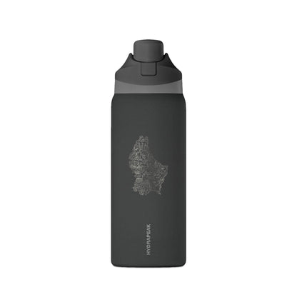 Luxor Map design water bottle | 32oz insulated stainless steel