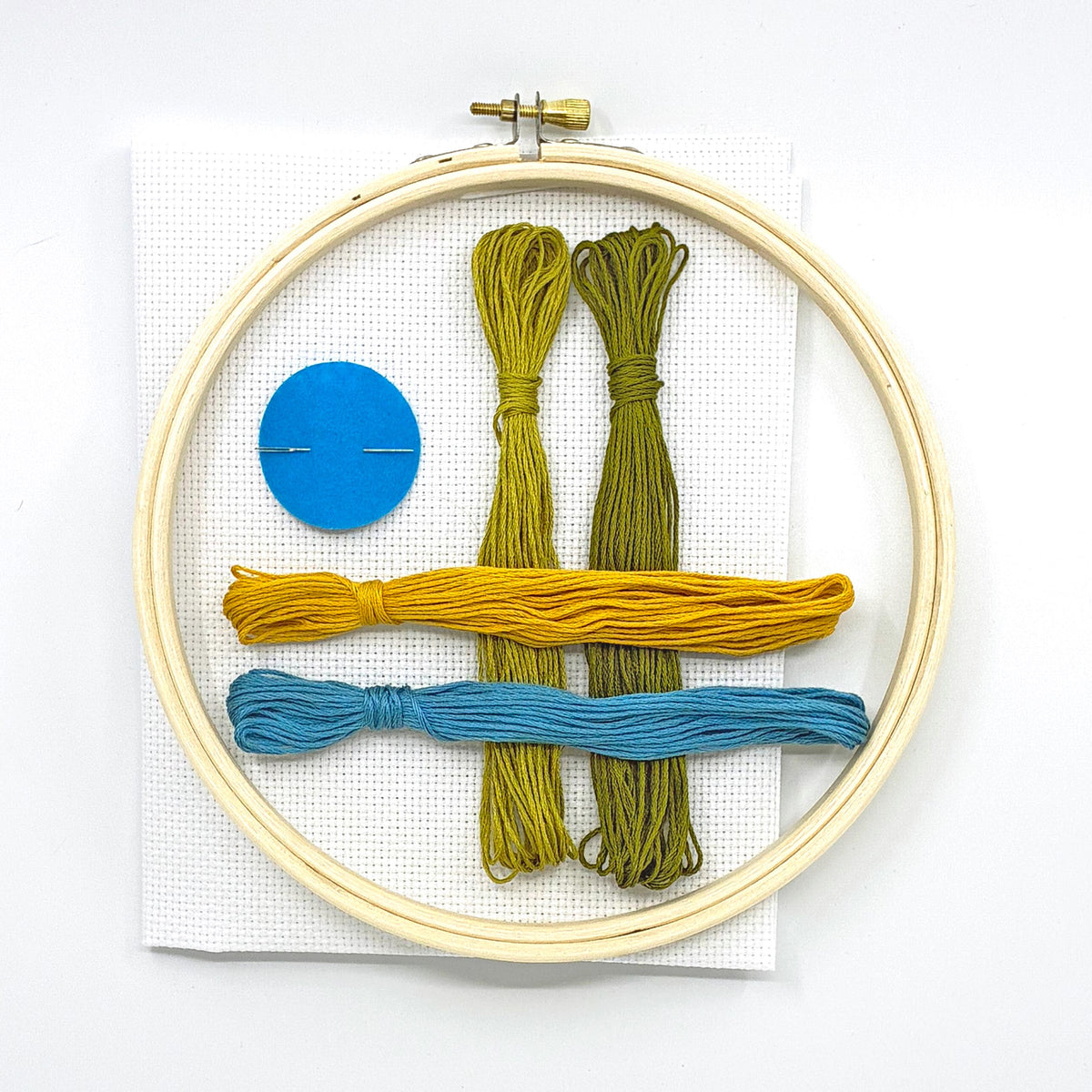 FORGET ME NOT learn counted cross stitch kit