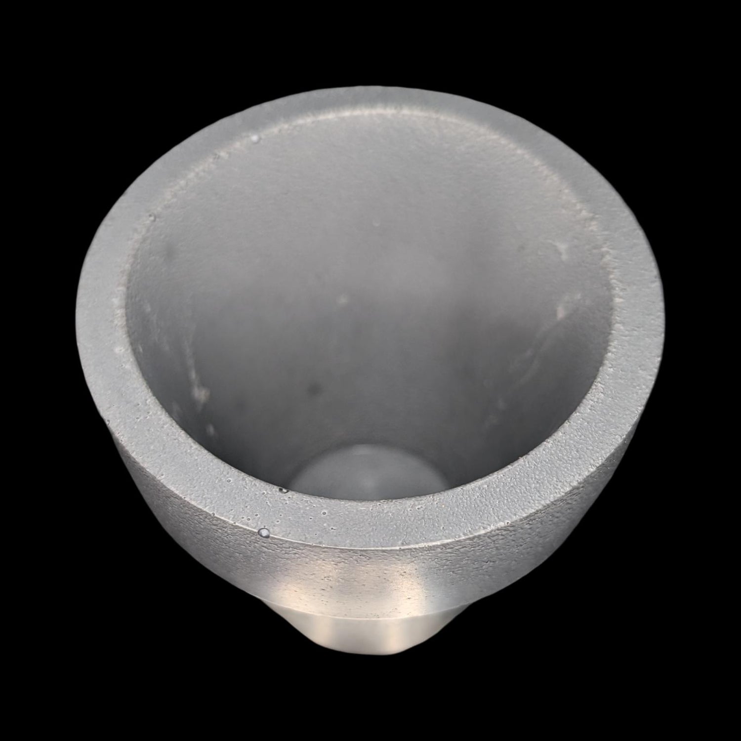 3.7&amp;quot; Concrete Succulent Planter, Small Modern Plant Pot with Drainage Option, Minimalist Indoor Flower Pot, 3.6&amp;quot; Tall Cement Pot