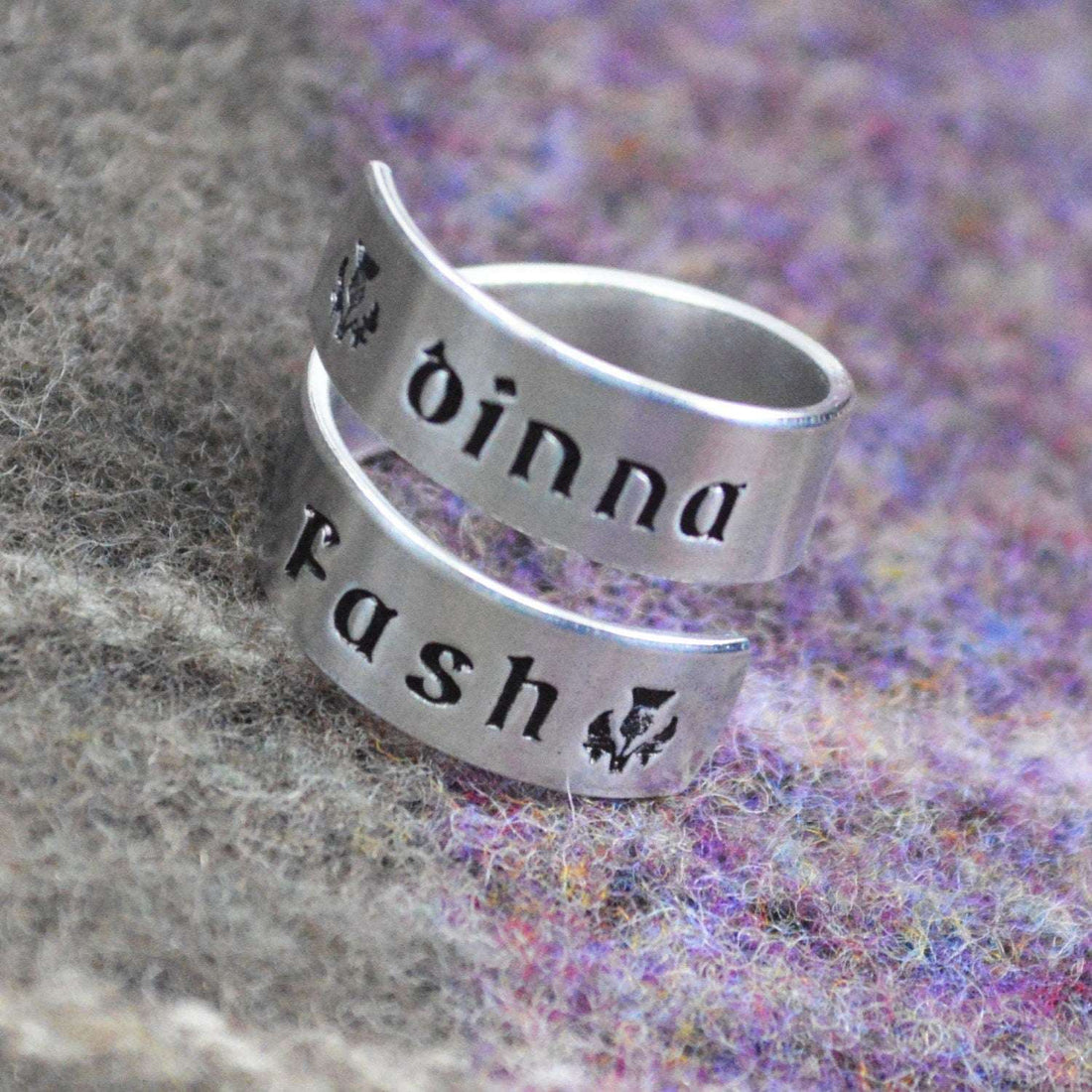 Dinna Fash Wrap Ring - Scottish Jewelry