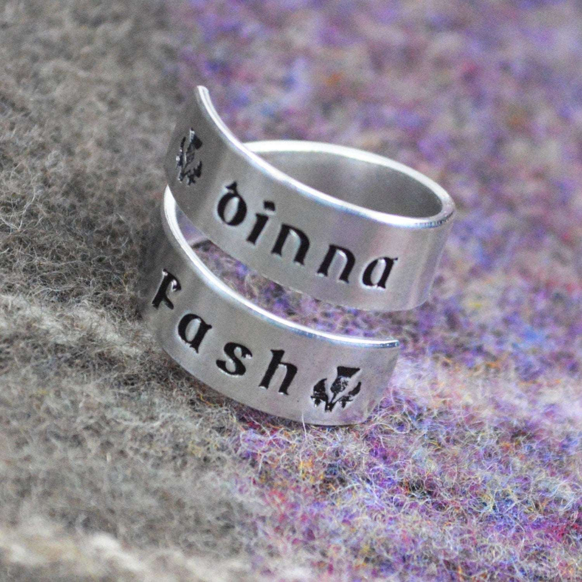 Dinna Fash Wrap Ring - Scottish Jewelry