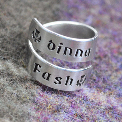 Dinna Fash Wrap Ring - Scottish Jewelry