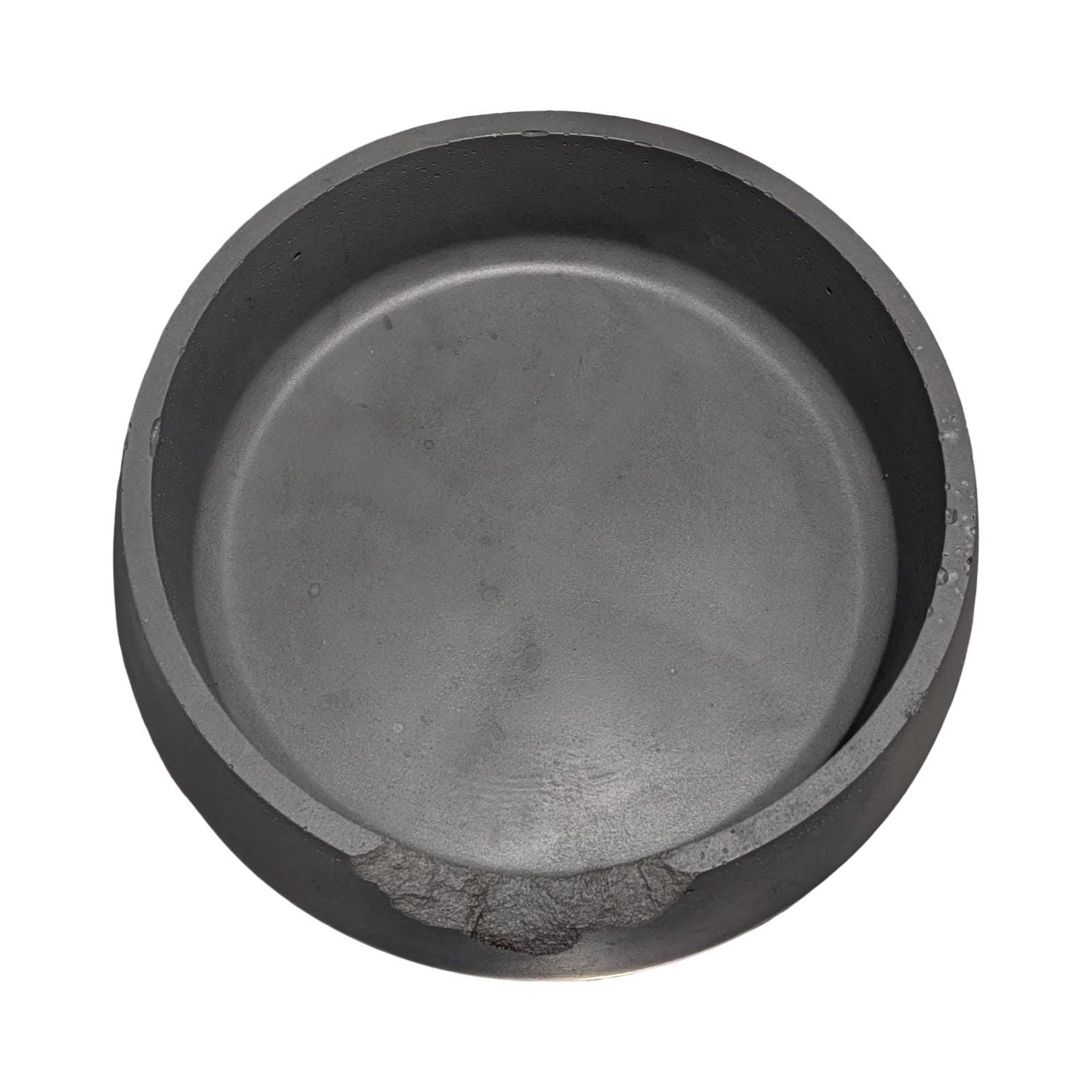 One of a Kind Raw Edge Concrete Bowl, Modern Wabi Sabi Decorative Catchall, Minimalist Industrial Centerpiece Dish, Unique Key Bowl