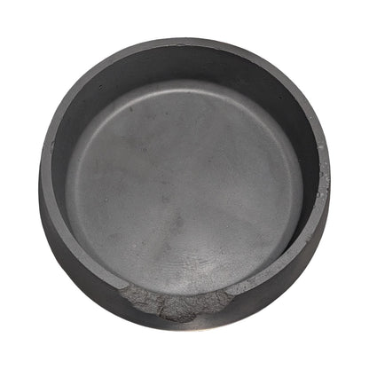 One of a Kind Raw Edge Concrete Bowl, Modern Wabi Sabi Decorative Catchall, Minimalist Industrial Centerpiece Dish, Unique Key Bowl