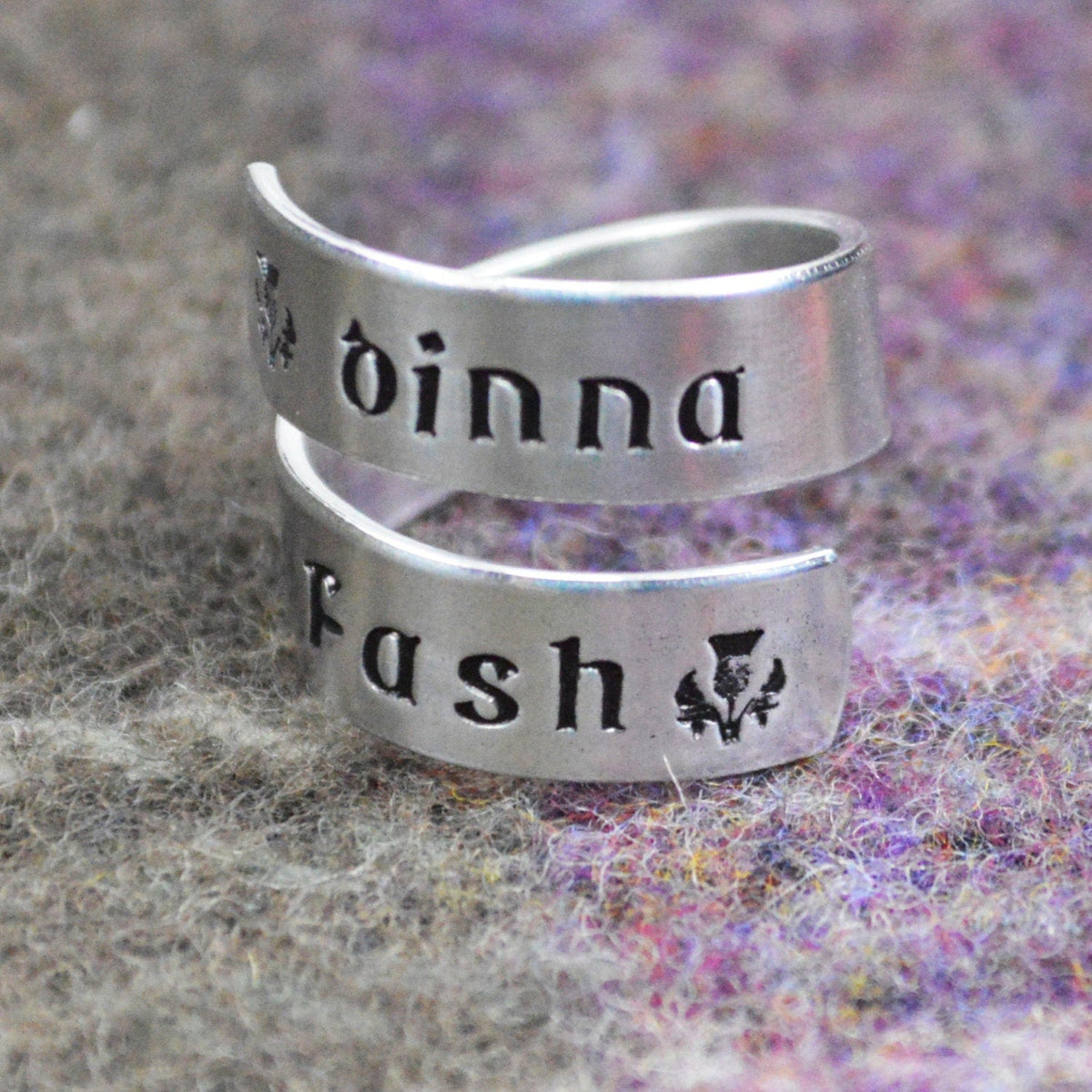 Dinna Fash Wrap Ring - Scottish Jewelry
