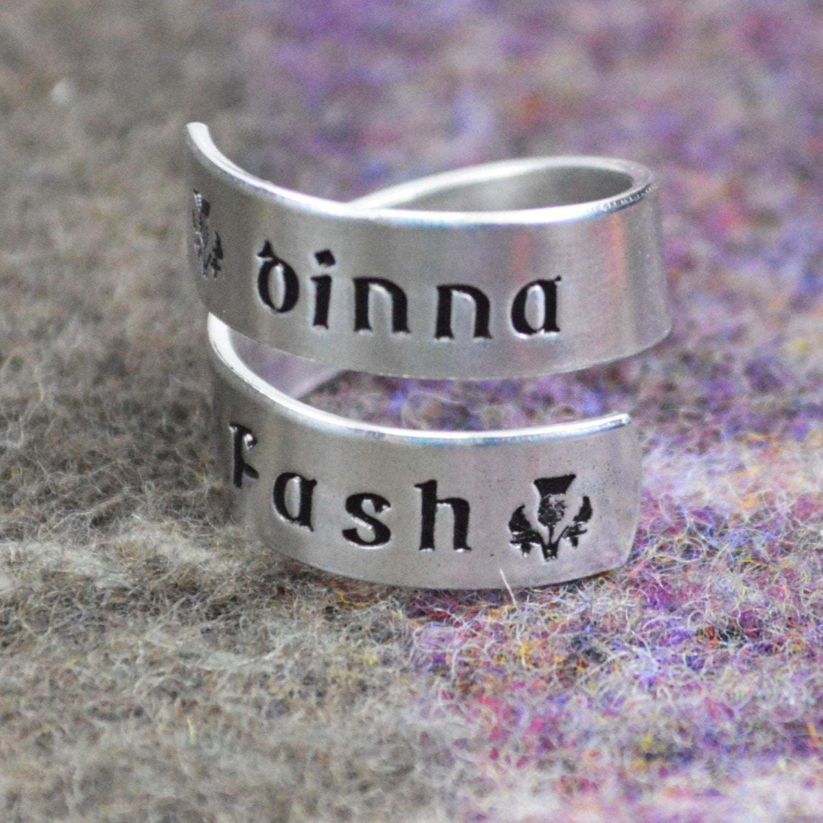 Dinna Fash Wrap Ring - Scottish Jewelry
