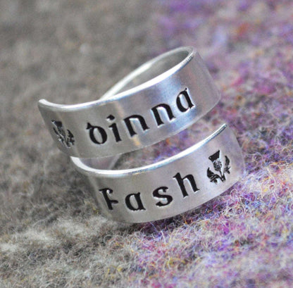 Dinna Fash Wrap Ring - Scottish Jewelry
