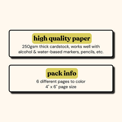 Describes product features: High quality four by six paper.